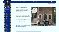 Desktop Screenshot of luiemotorfiets.nl